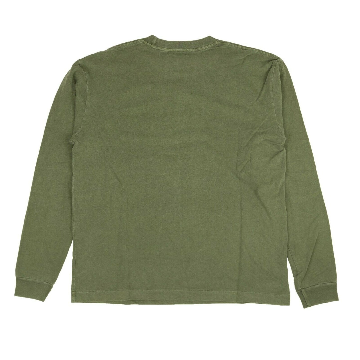 Moss Green Long Sleeve University T-Shirt