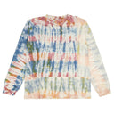 John Elliott Reconstructed Tie-Dye Long Sleeve T-Shirt - White