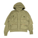 Green Hooded Pocket Bomber