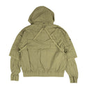 Green Hooded Pocket Bomber