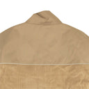 Tan CAT Logo Patch Jacket