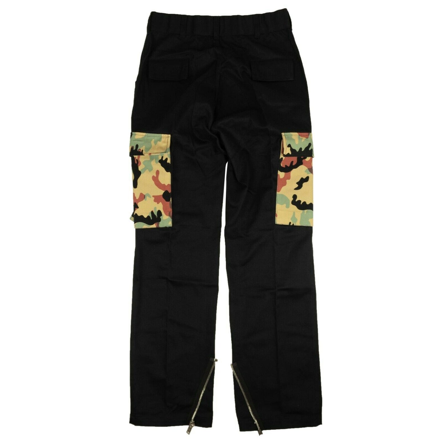 424 On Fairfax Camo Cargo Pants - Black/Brown/Green