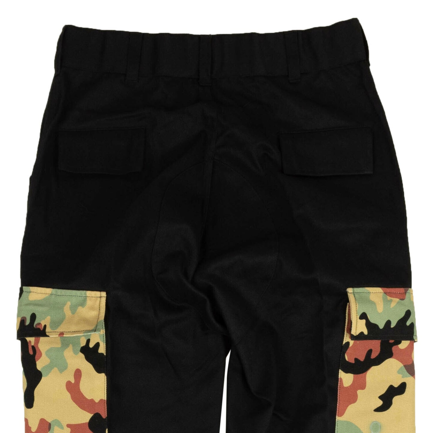 424 On Fairfax Camo Cargo Pants - Black/Brown/Green