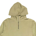 John Elliott 1/2 Zip Villain Hoodie - Sand Green