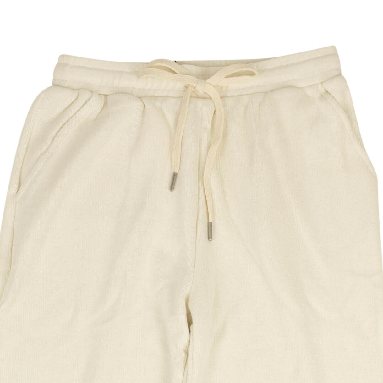 John Elliott Corduroy Cropped Sweatpants - Basalt White