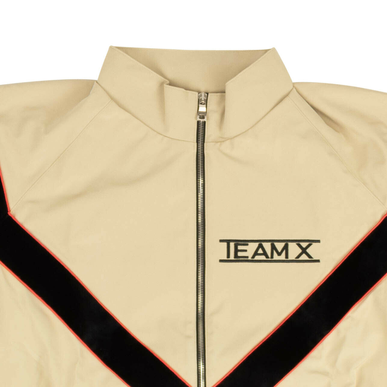 Just Don Team X Army Zip-Up Track Jacket - Tan