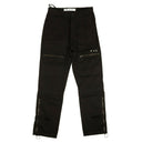 Black Logo Slim Cargo Pants