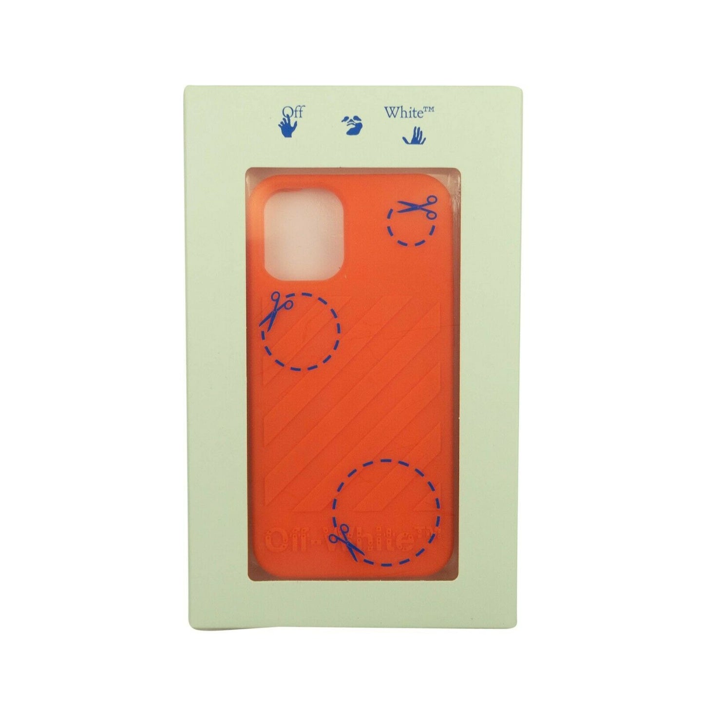 Off-White C/O Virgil Abloh Diag Iphone 12 Case - Orange