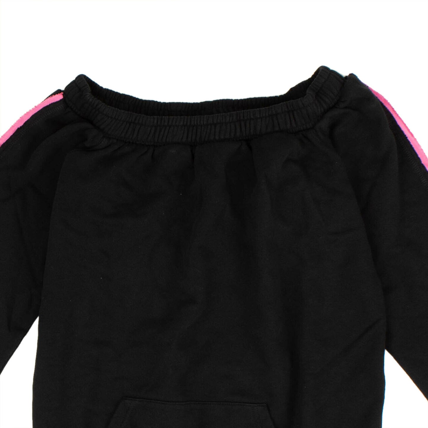 Marcelo Burlon Boat Collar Sweatshirt - Black/Pink