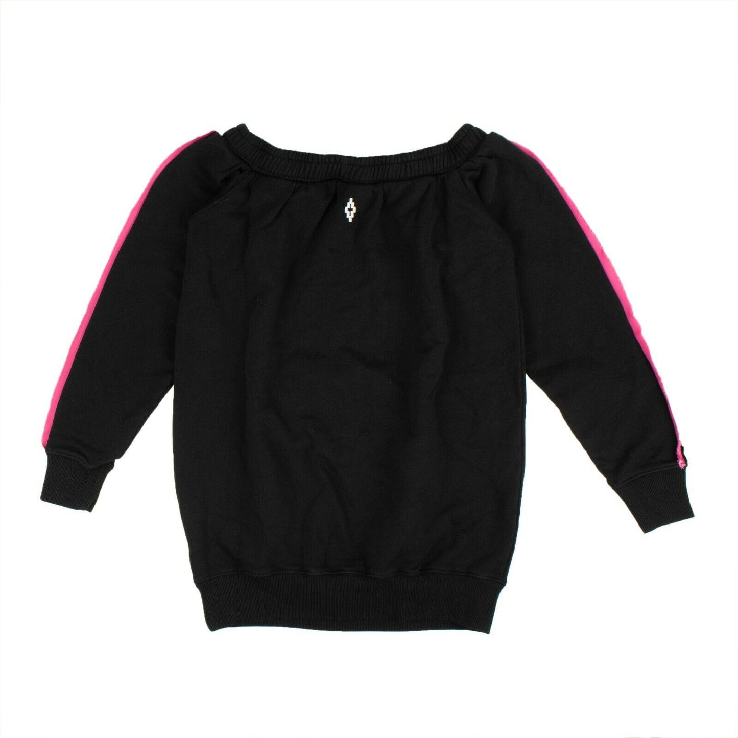 Marcelo Burlon Boat Collar Sweatshirt - Black/Pink