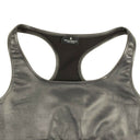 Marcelo Burlon Shiny Logo Band Sports Bra - Black