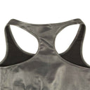 Marcelo Burlon Shiny Logo Band Sports Bra - Black