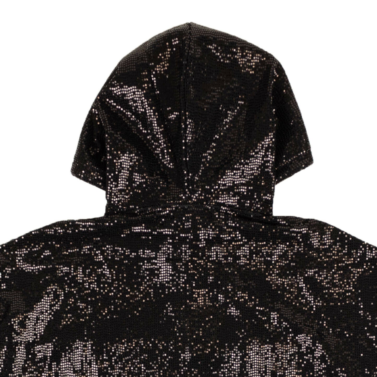 Marcelo Burlon Sequin Pullover Hoodie Sweatshirt - Black