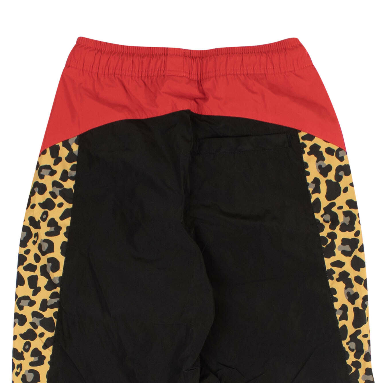 Marcelo Burlon Leopard Track Pants - Black& Red