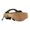 Off-White C/O Virgil Abloh Nappa Sandal Heels - Black