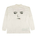 White Woman Gaze Mock T-Shirt