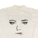 White Woman Gaze Mock T-Shirt