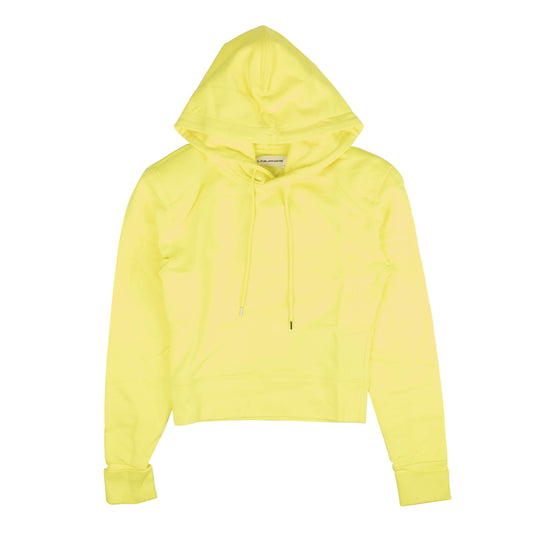 A.P.C Cotton Pullover Hoodie - Neon Yellow