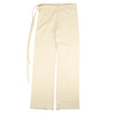A Plan Application Hemp Tie Belt Pants - White