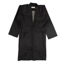 A.P.C Long Belted Denim Jacket - Navy Blue