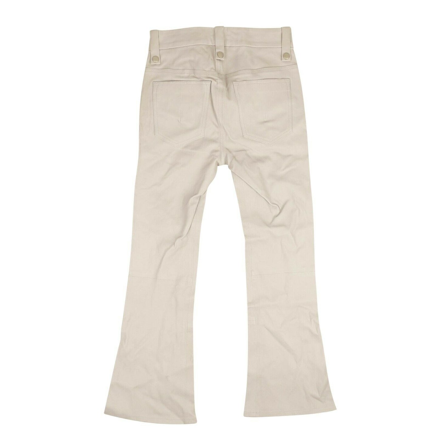 Unravel Project Leather Lace Up Pants - Tan