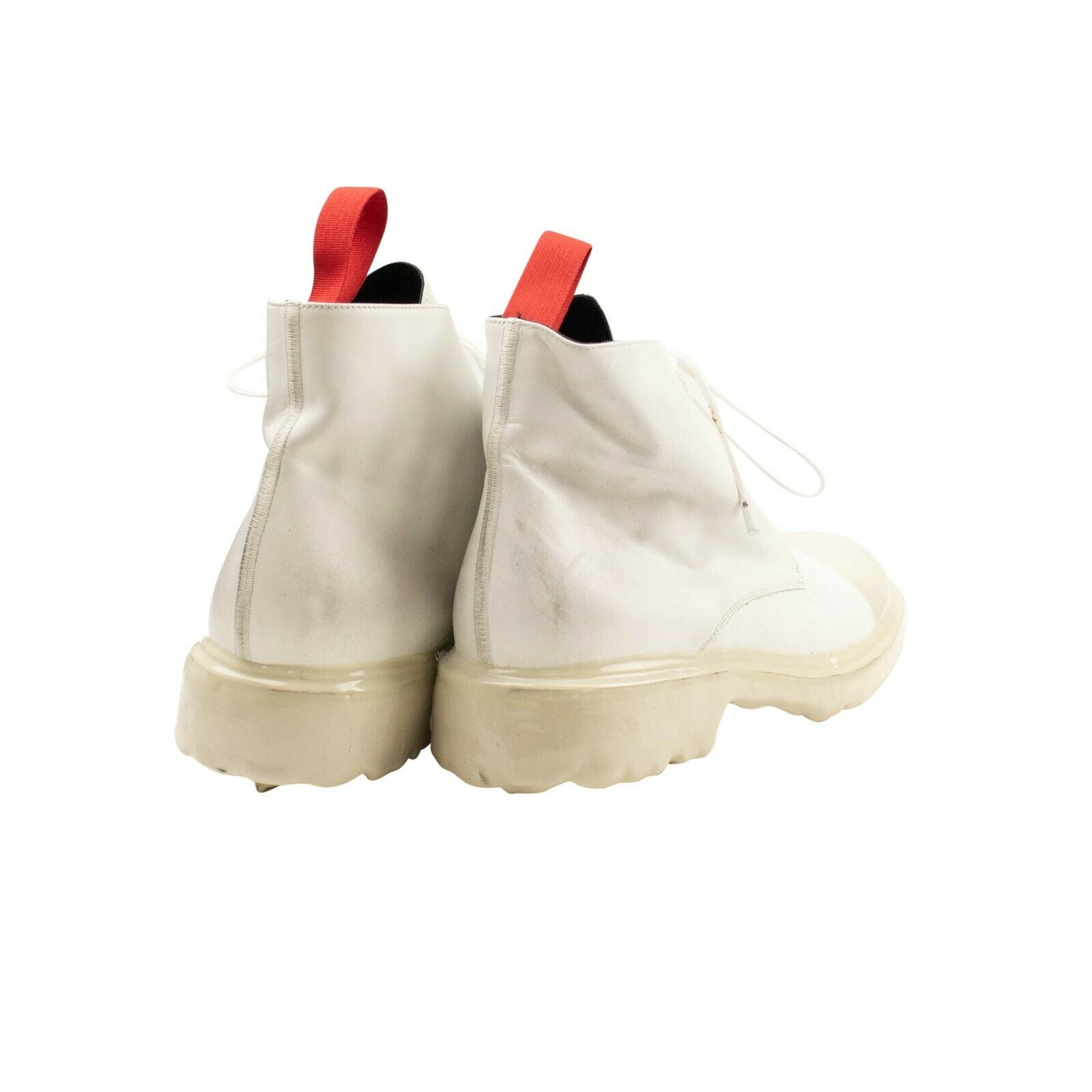 424 On Fairfax Dipped High Top Sneakers - White