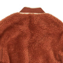 Orange Fur Logo Cardigan Jacket