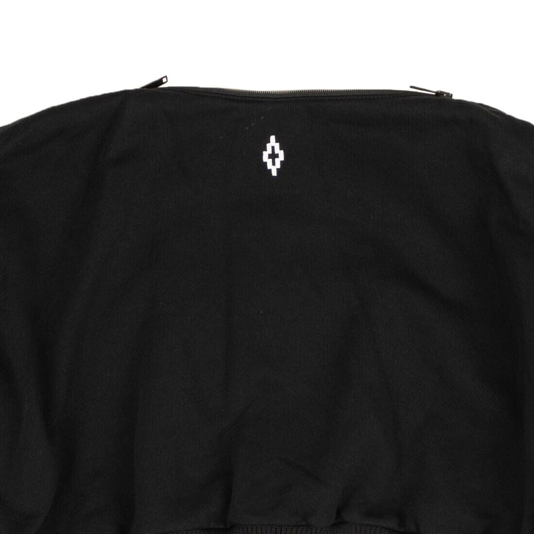 Marcelo Burlon Graphic Boat Neck Sweatshirt - Black/White