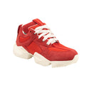 Unravel Project Lace Up Sneakers - Red