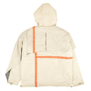 A Plan Application Men's Window Field Jacket - Bone/Orange