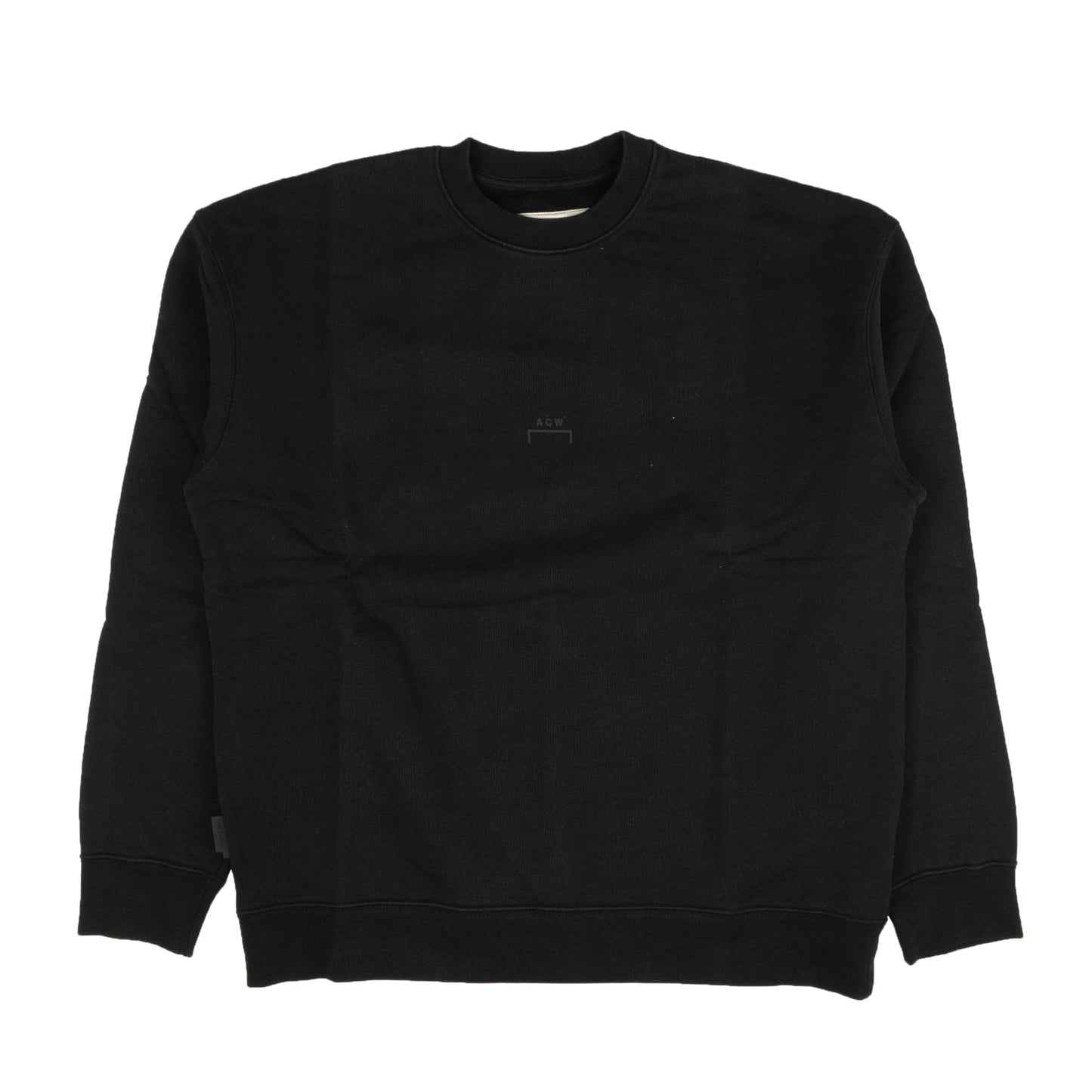 A.C.W Logo Crewneck Sweatshirt - Black