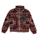 Amiri Bandana Fleece Jacket - Red