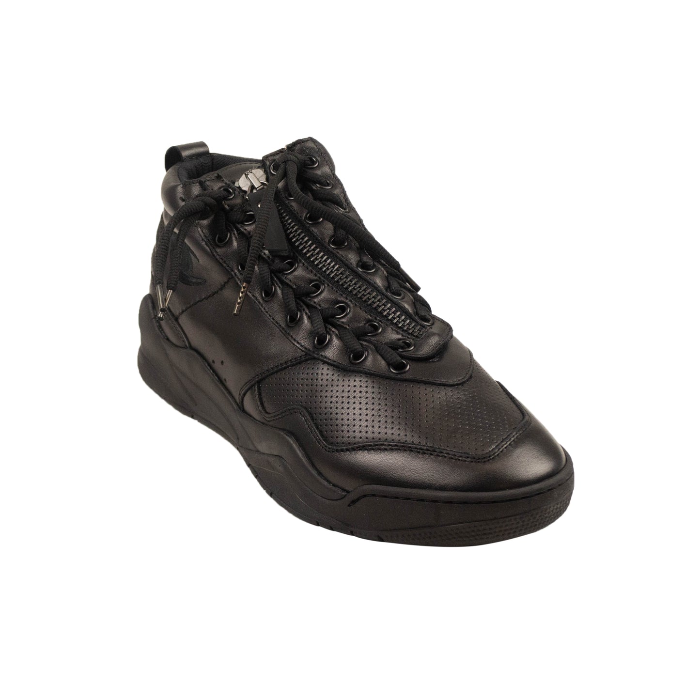 Black Leather AWOL Atlanta Sneakers