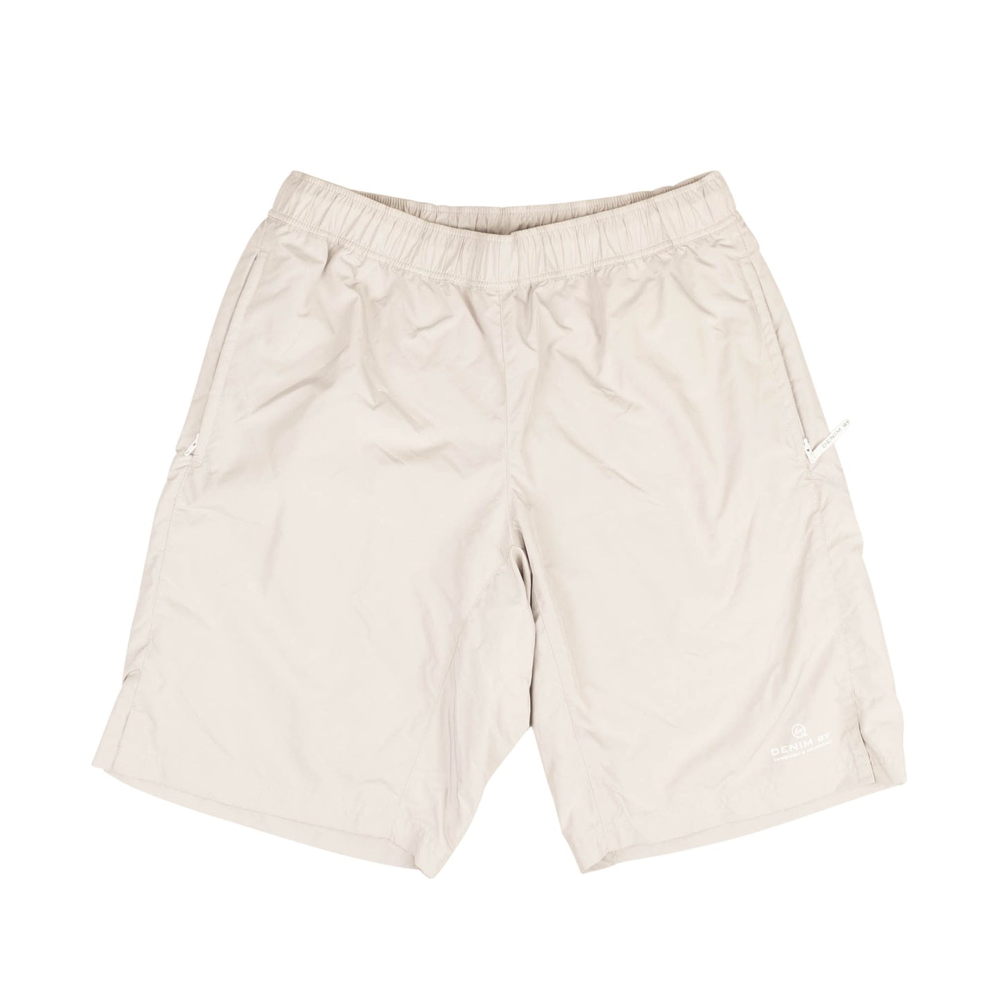 Denim By Vanquish & Fragment Denim Mesh Drawstring Shorts - Beige