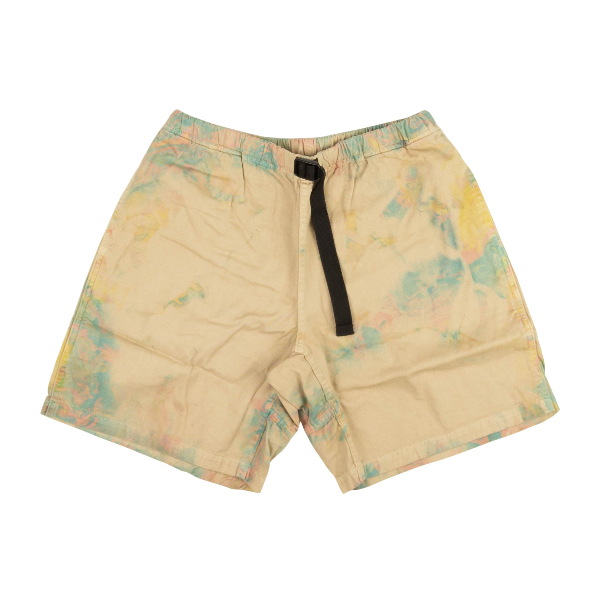 John Elliott Multicolor Dye Shorts - Carnival Tan