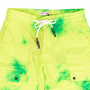 Green Tie Dye Cargo Pants