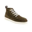 Green Suede Stellar Sneaker Boot