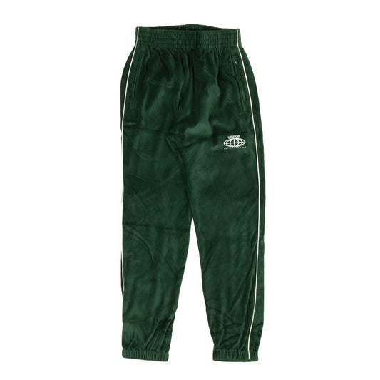 Visitor On Earth Velour Pants - Green