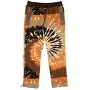 Amiri Tie Dye Polar Track Pants - Orange/Black