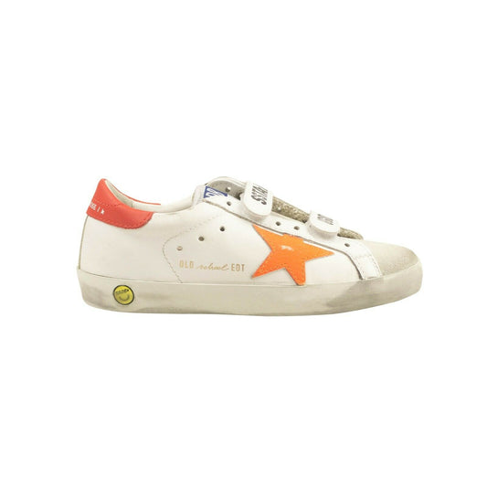 Golden Goose Jb Ps Old School Leather Sneakers - White