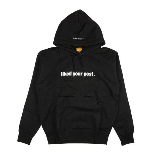 Fr2 Liked Your Post Hoodie - Black