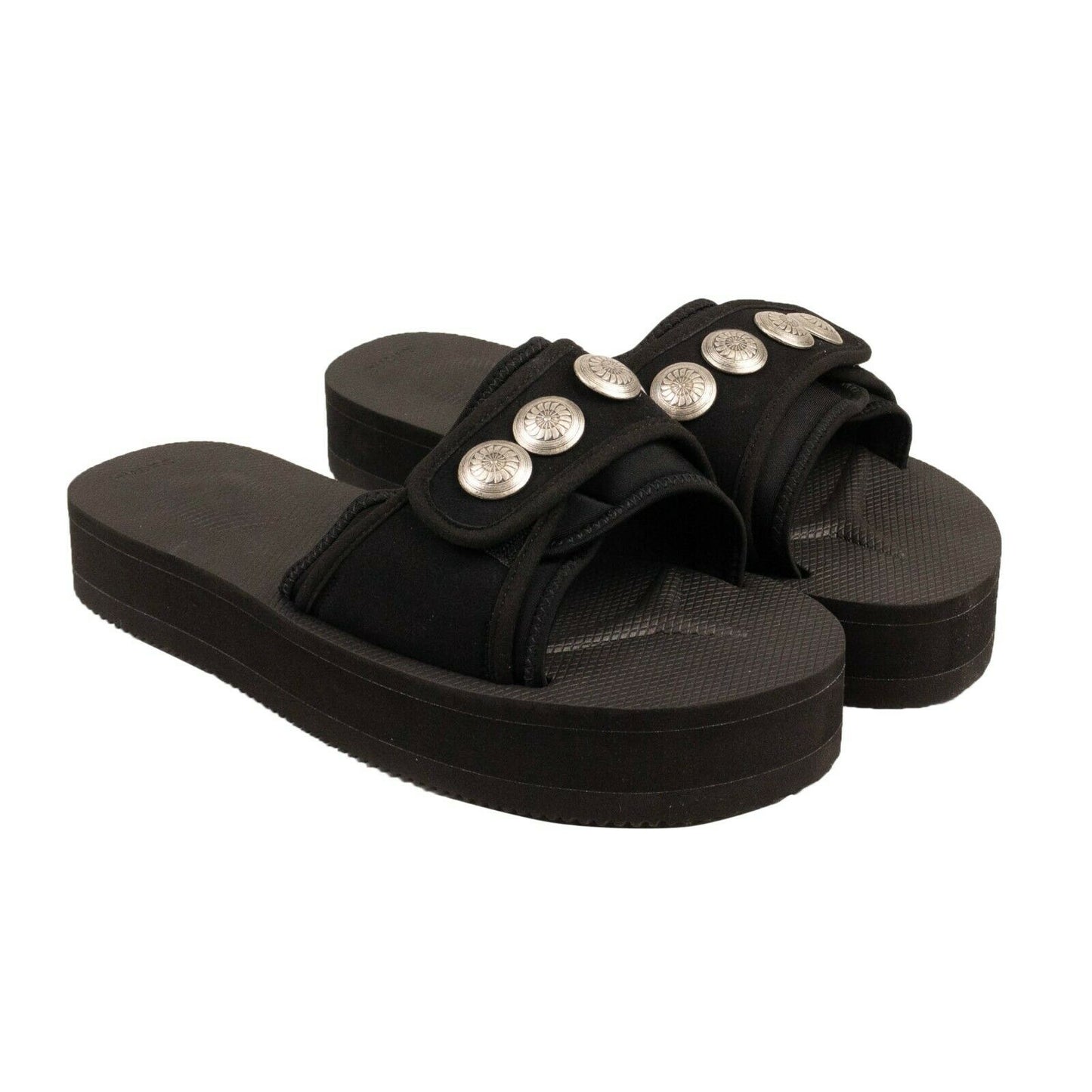 X Suicoke Black Strap Sandals