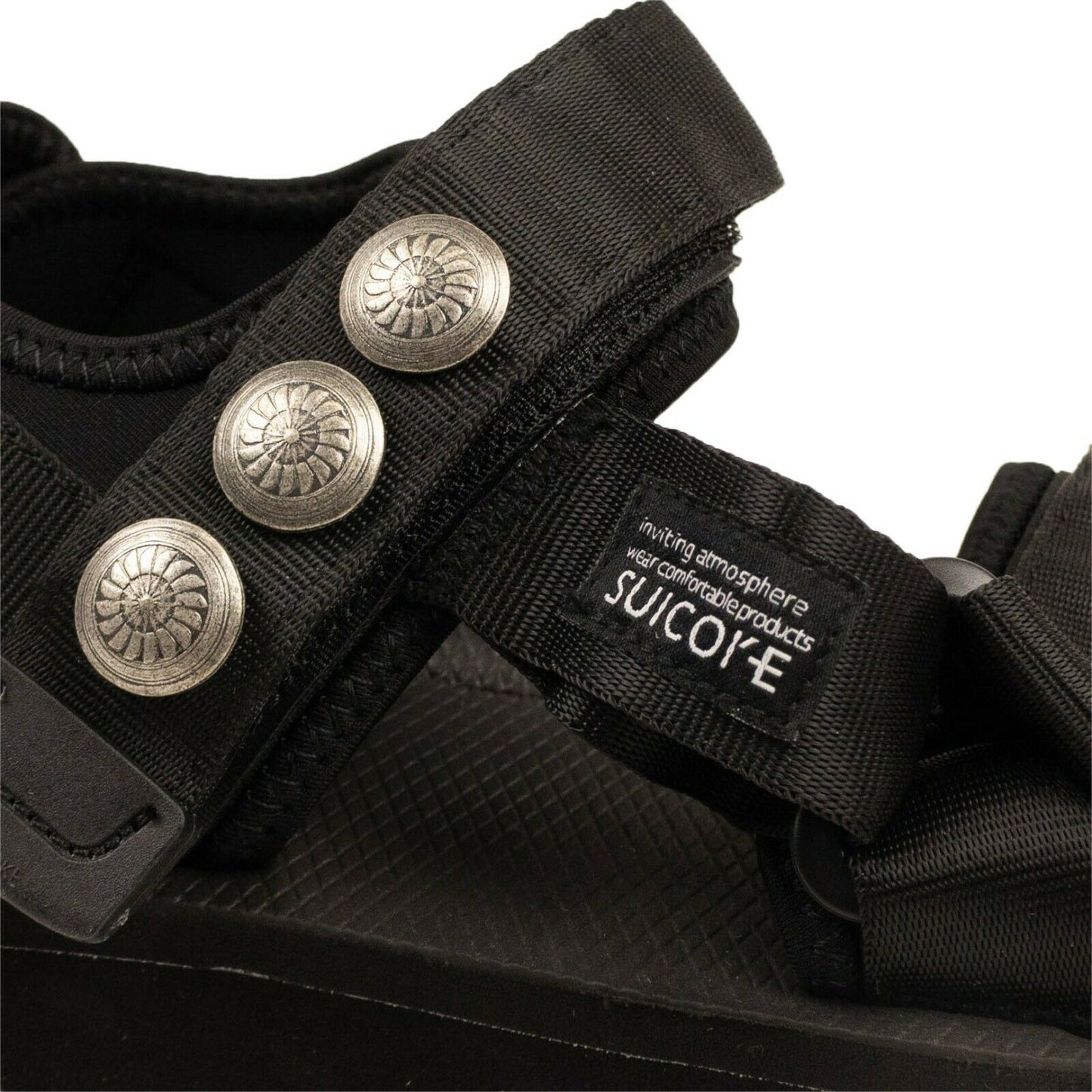 John Elliott X Blackmeans X Suicoke Yucca Sandals - Black