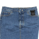 Unravel Project Wash Tulle Denim Mini Skirt - Blue