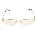 Cartier Rectangular Eyeglasses - Silver/Black