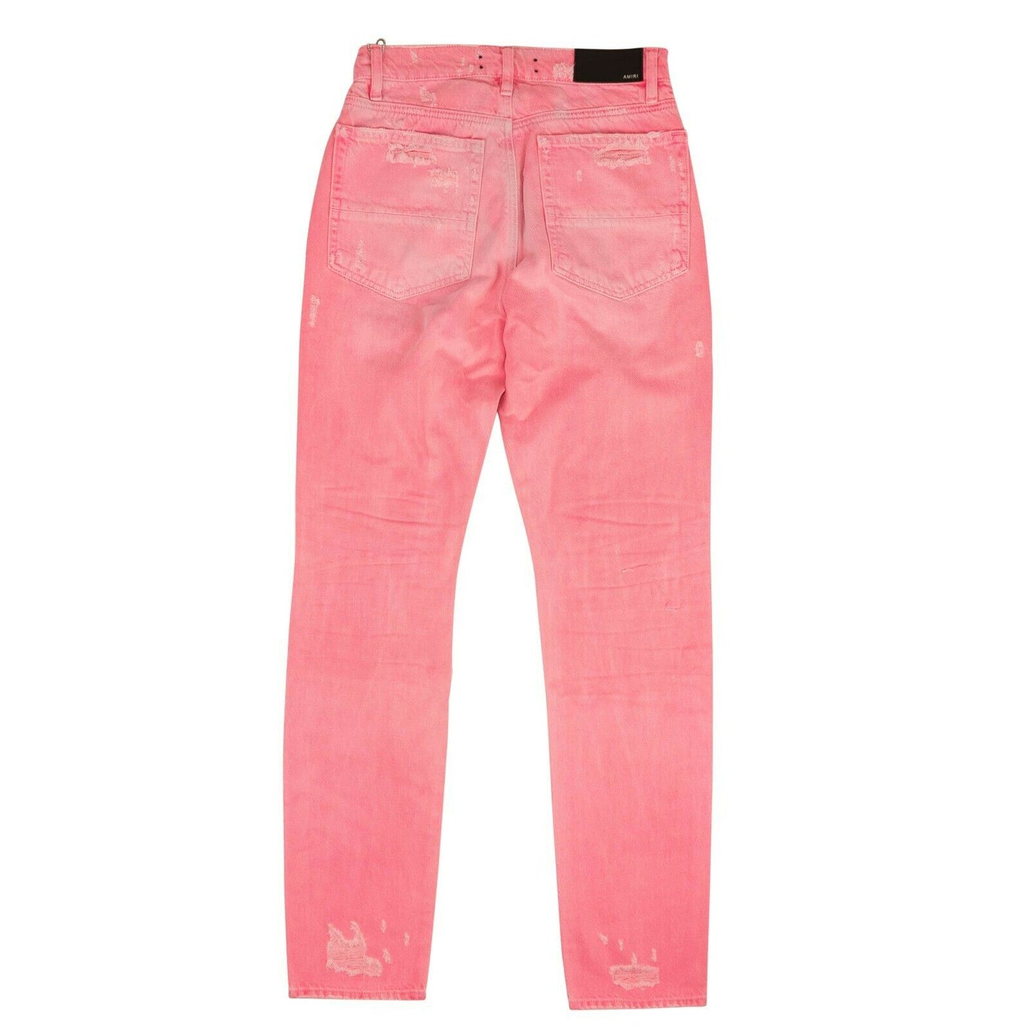 Amiri Slouch Destroyed Jean - Neon Pink