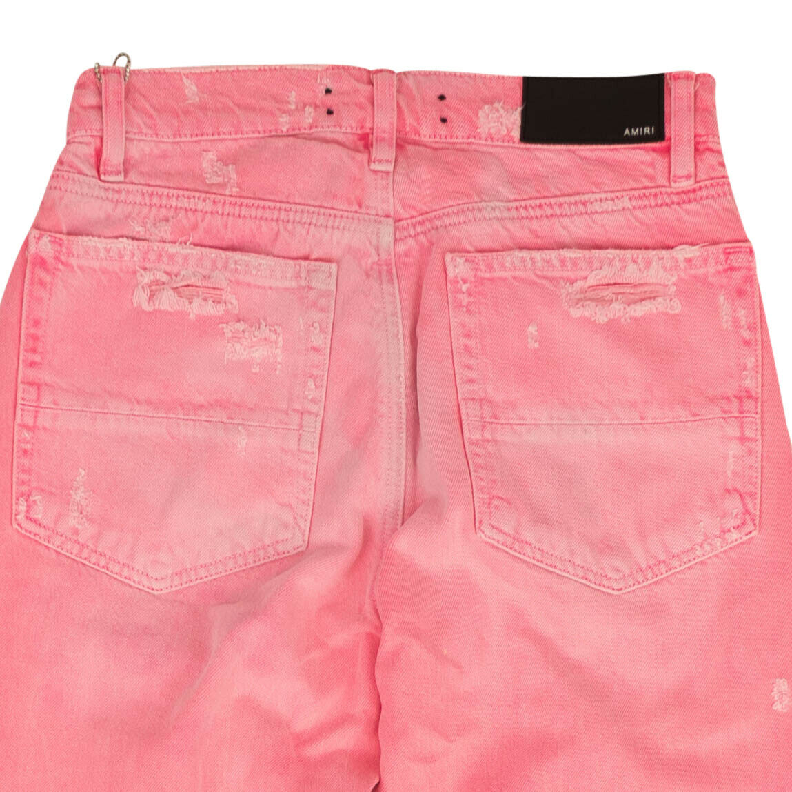 Amiri Slouch Destroyed Jean - Neon Pink