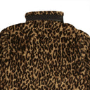 Leopard Print Fleece Jacket