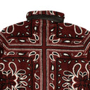 Amiri Bandana Fleece Jacket - Red