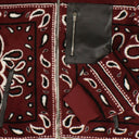 Amiri Bandana Fleece Jacket - Red